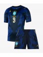 Brazílie Matheus Cunha #9 Venkovní dres pro děti MS 2026 Krátký Rukáv (+ trenýrky)